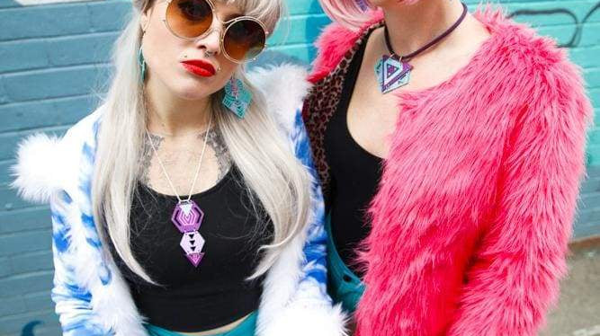 Fun Geometric Jewellery at Easy Tiger Designs