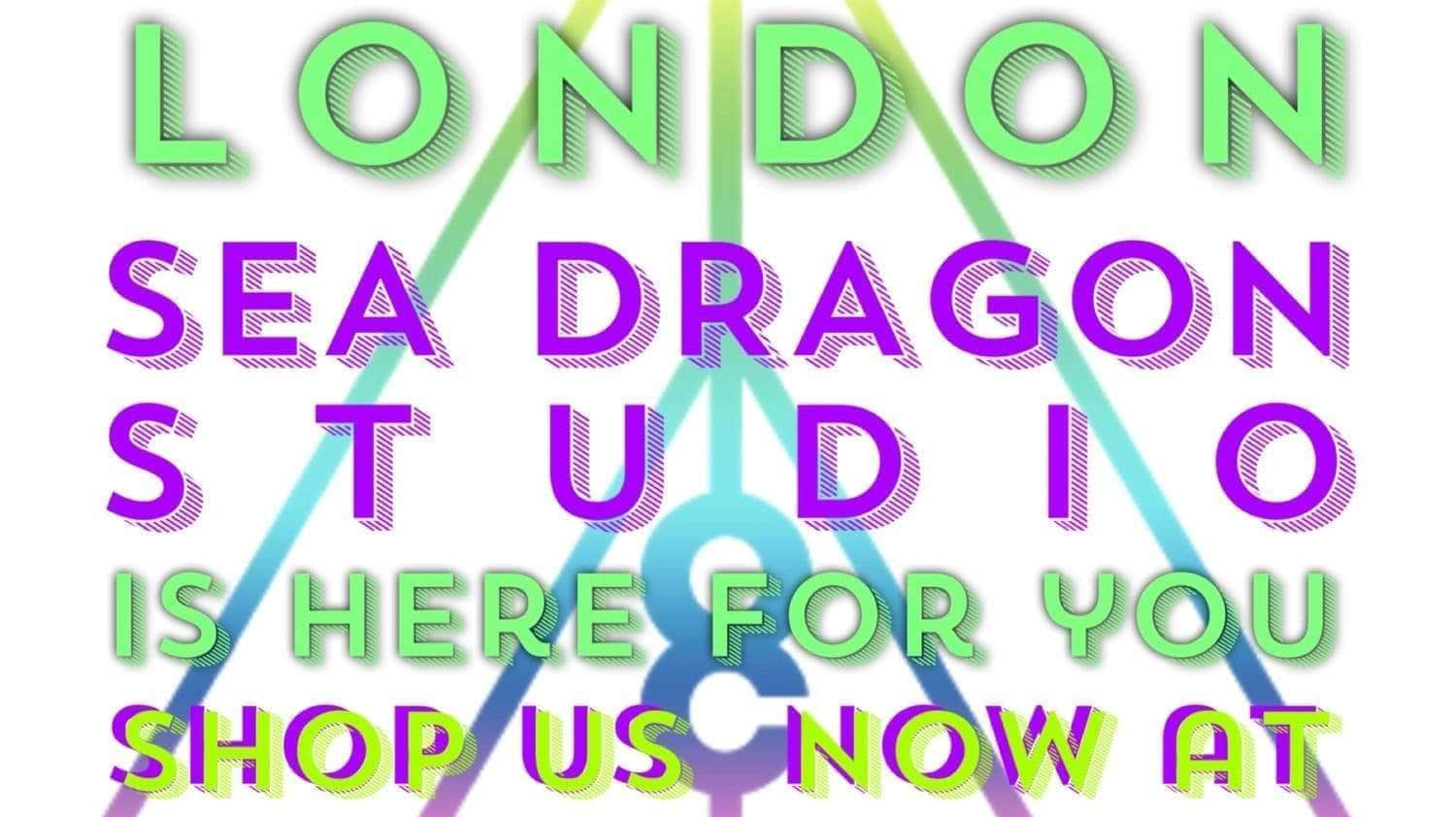 LONDON SPARKLES IN SEA DRAGON STUDIO