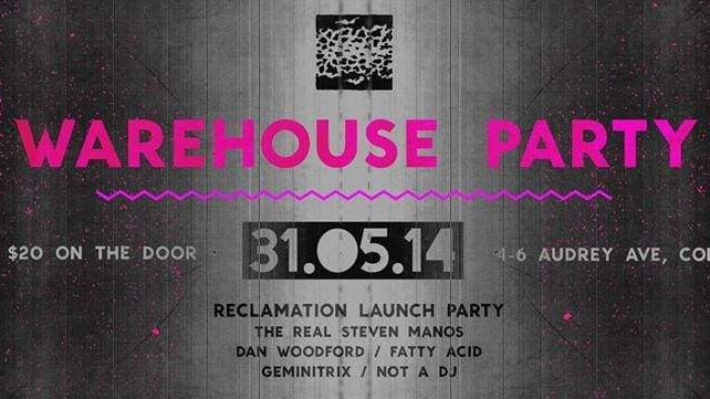 Reclamation Artists Warehouse Launch Party & Fundraiser