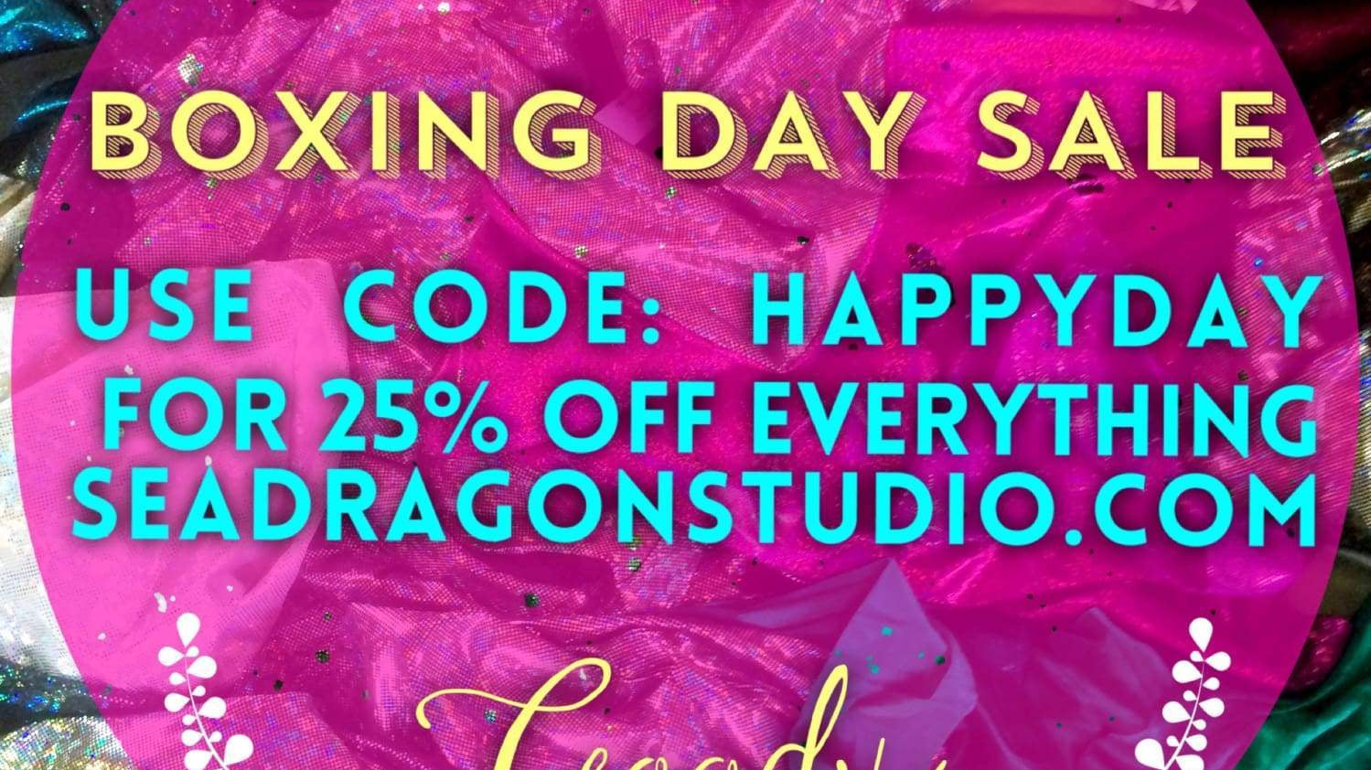 SURPRISE BOXING DAY SALE!!