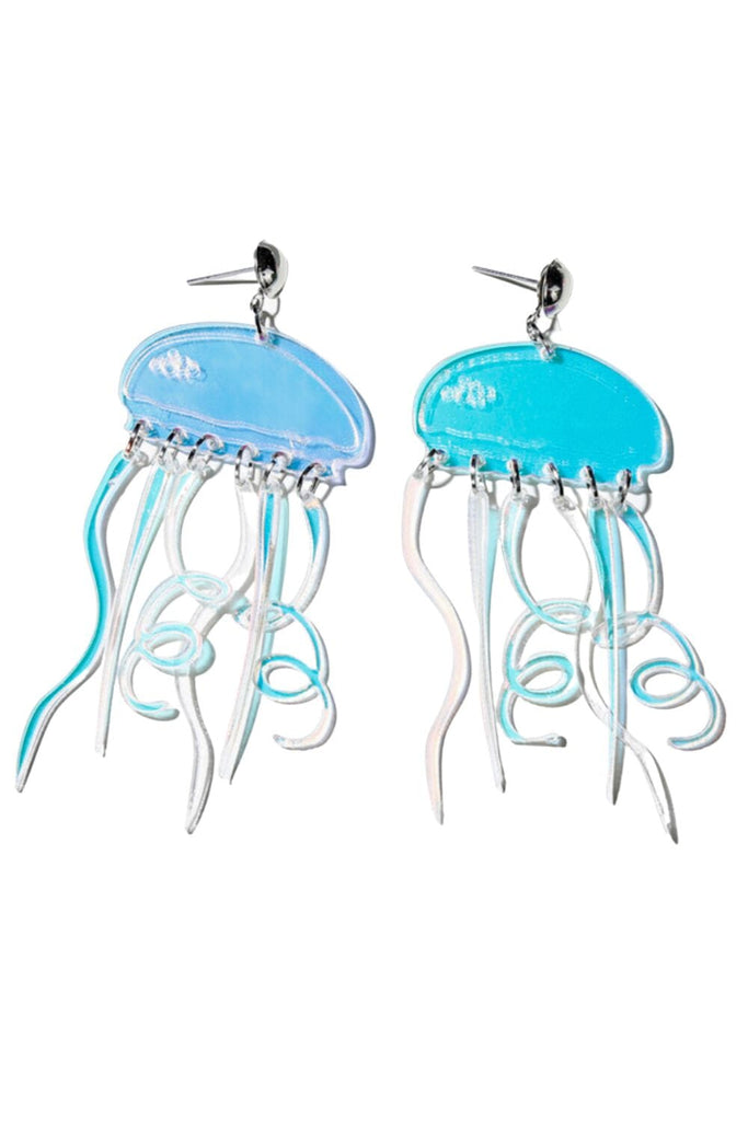 So Jelly Iridescent Earrings Jewelry Sea Dragon Studio 