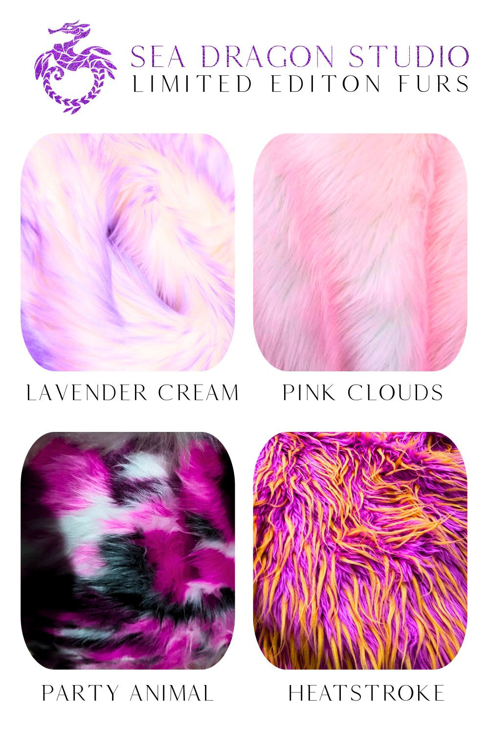 Reversible Candy Flip Fur Vest Womens Vests SEA DRAGON STUDIO