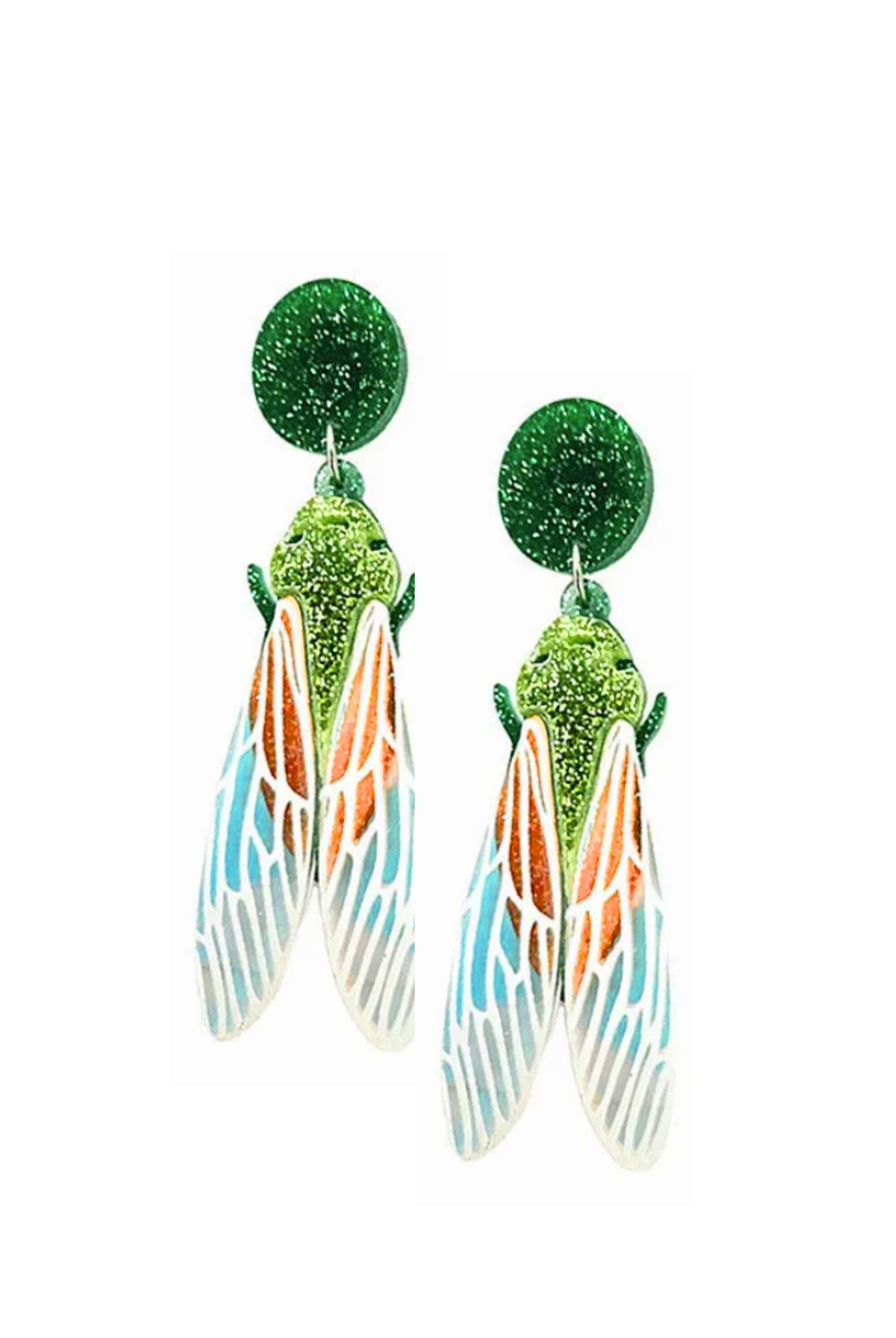 Twilight Serenade Cicada Earrings Jewelry BAD INFLUENCE BOUTIQUE