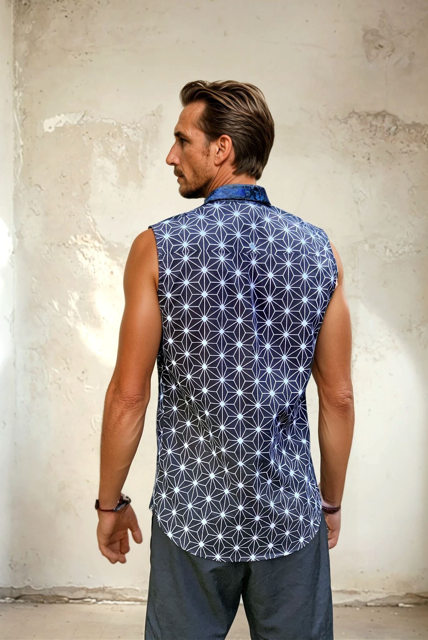 Mens Starburst Shirt Mens Tops SEA DRAGON STUDIO XSMALL