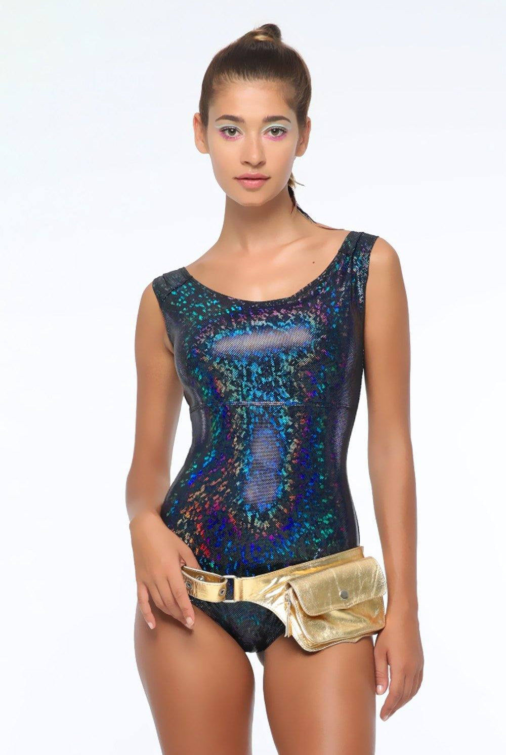 Holographic Classic Bodysuit | 13 Colors - Womens Bodysuits