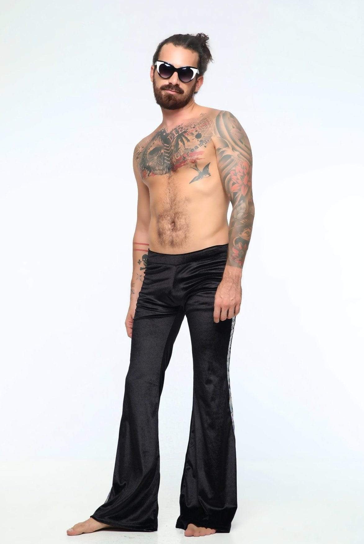 Mens Velvet Flares | 5 Colors Mens Bottoms SEA DRAGON STUDIO