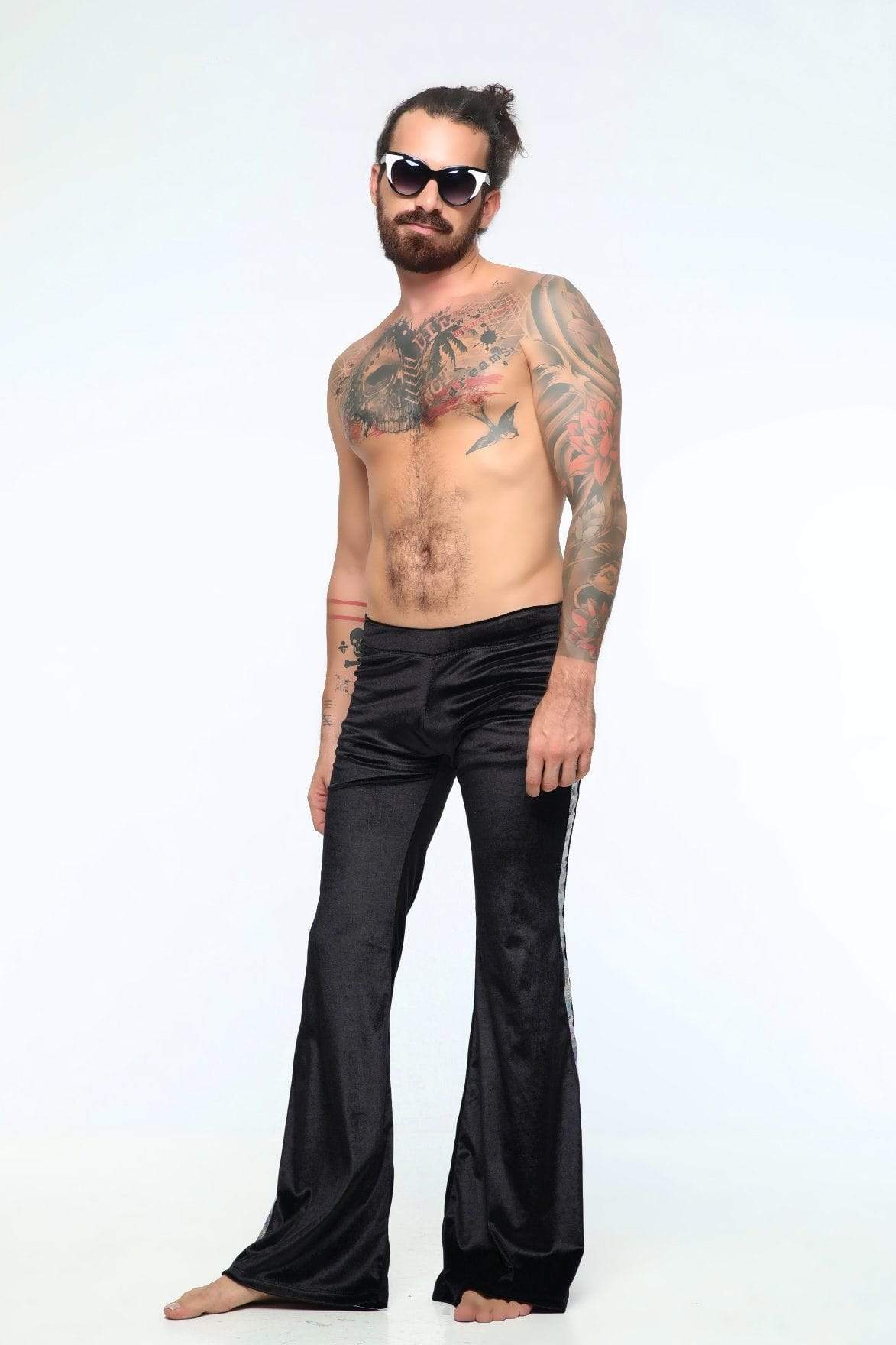 Mens Velvet Flares | 5 Colors Mens Bottoms SEA DRAGON STUDIO