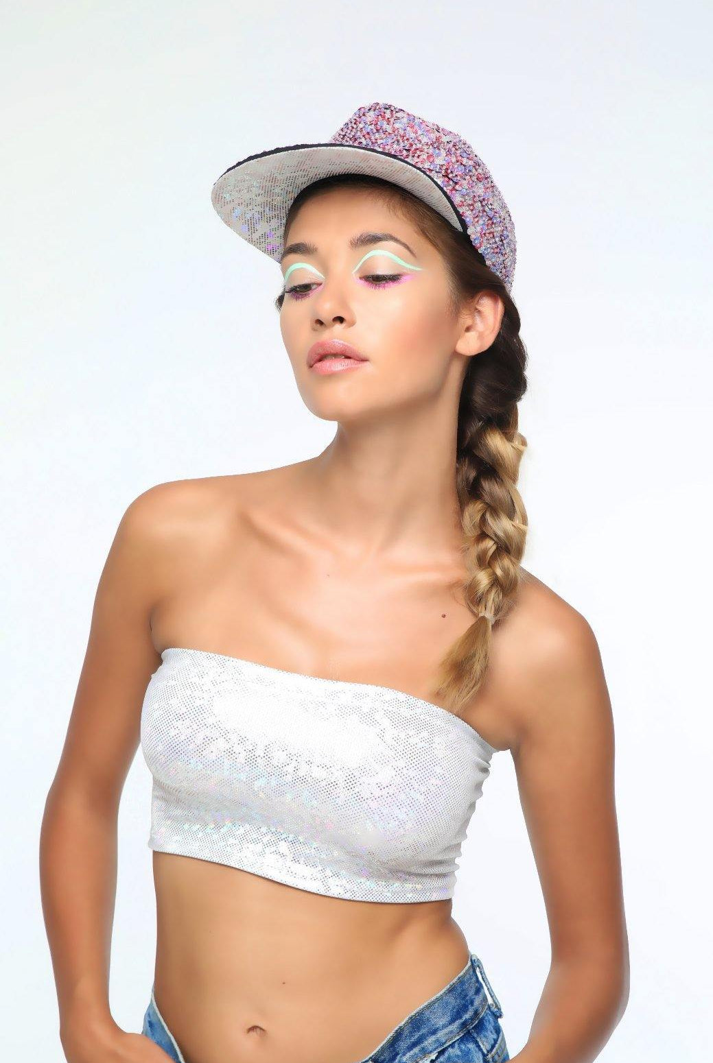 Holographic Sequin Hat | Pixie Headwear SEA DRAGON STUDIO