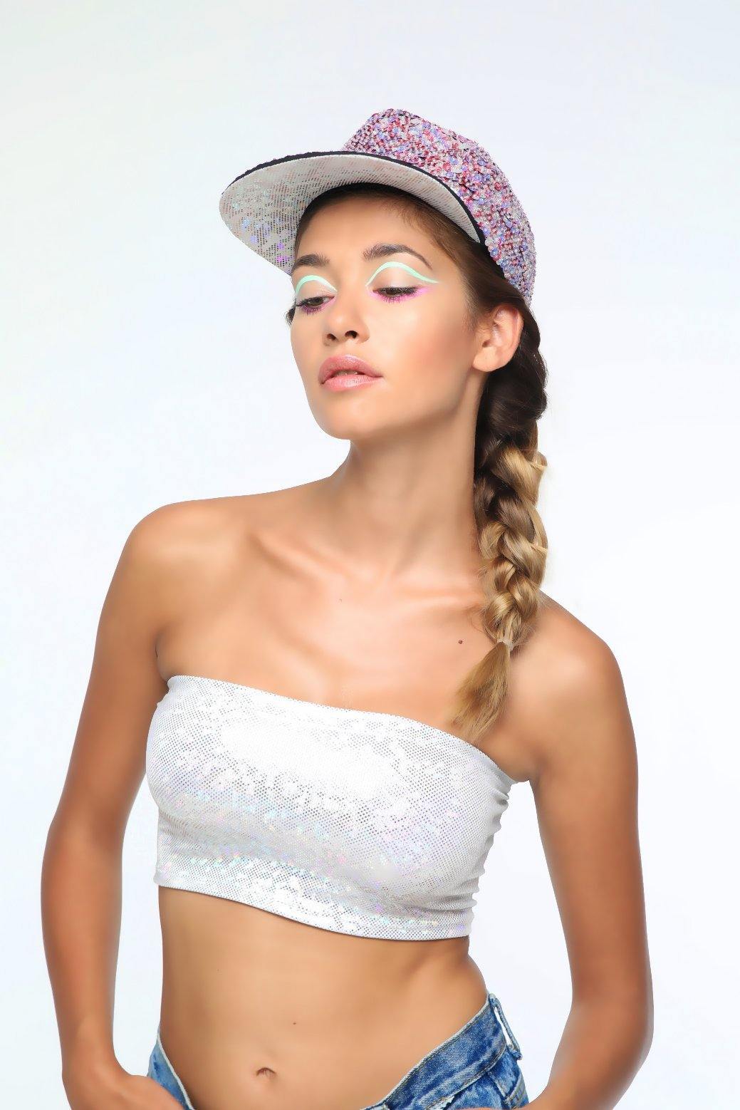 Holographic Sequin Hat | Pixie Headwear SEA DRAGON STUDIO