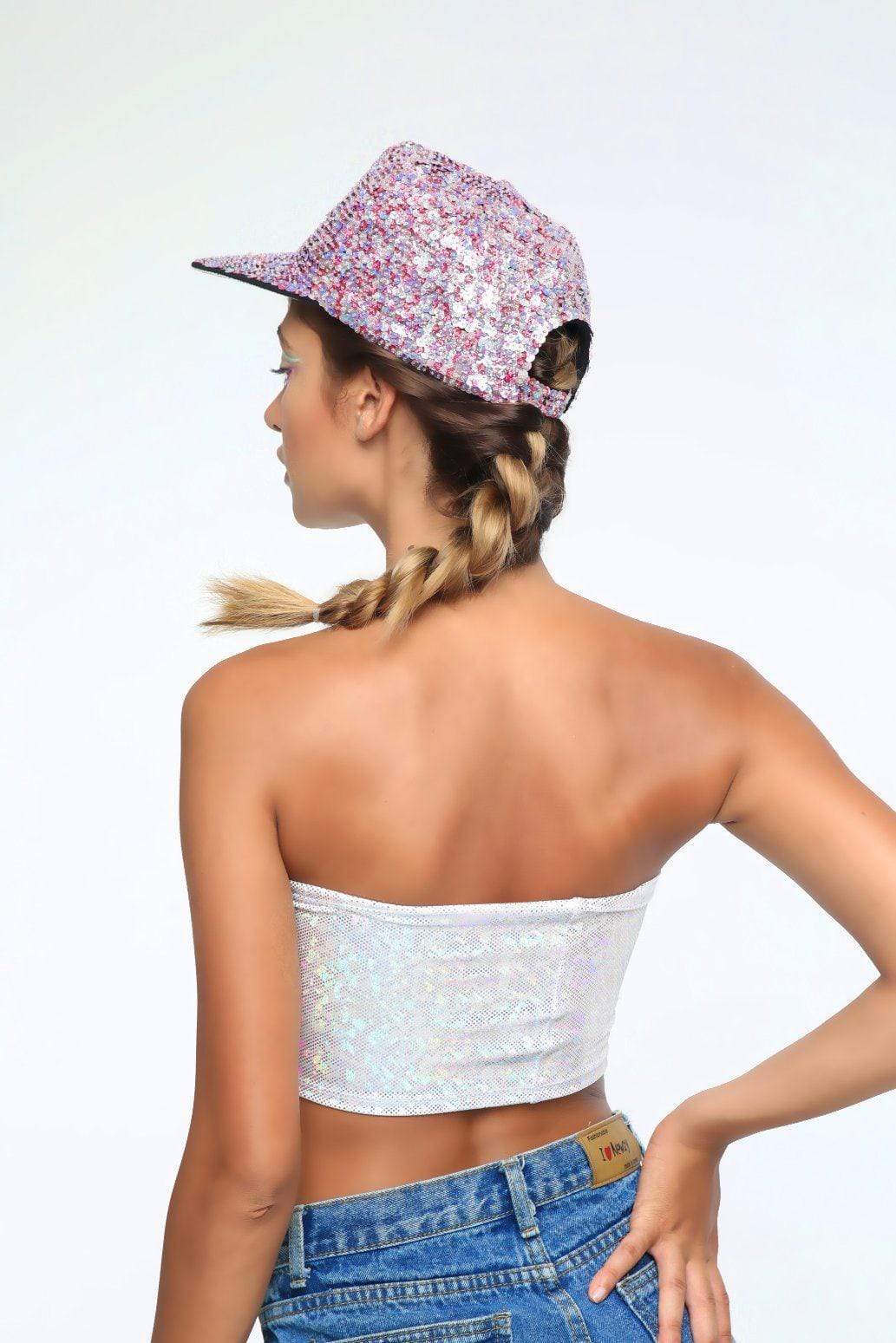 Holographic Sequin Hat | Pixie Headwear SEA DRAGON STUDIO