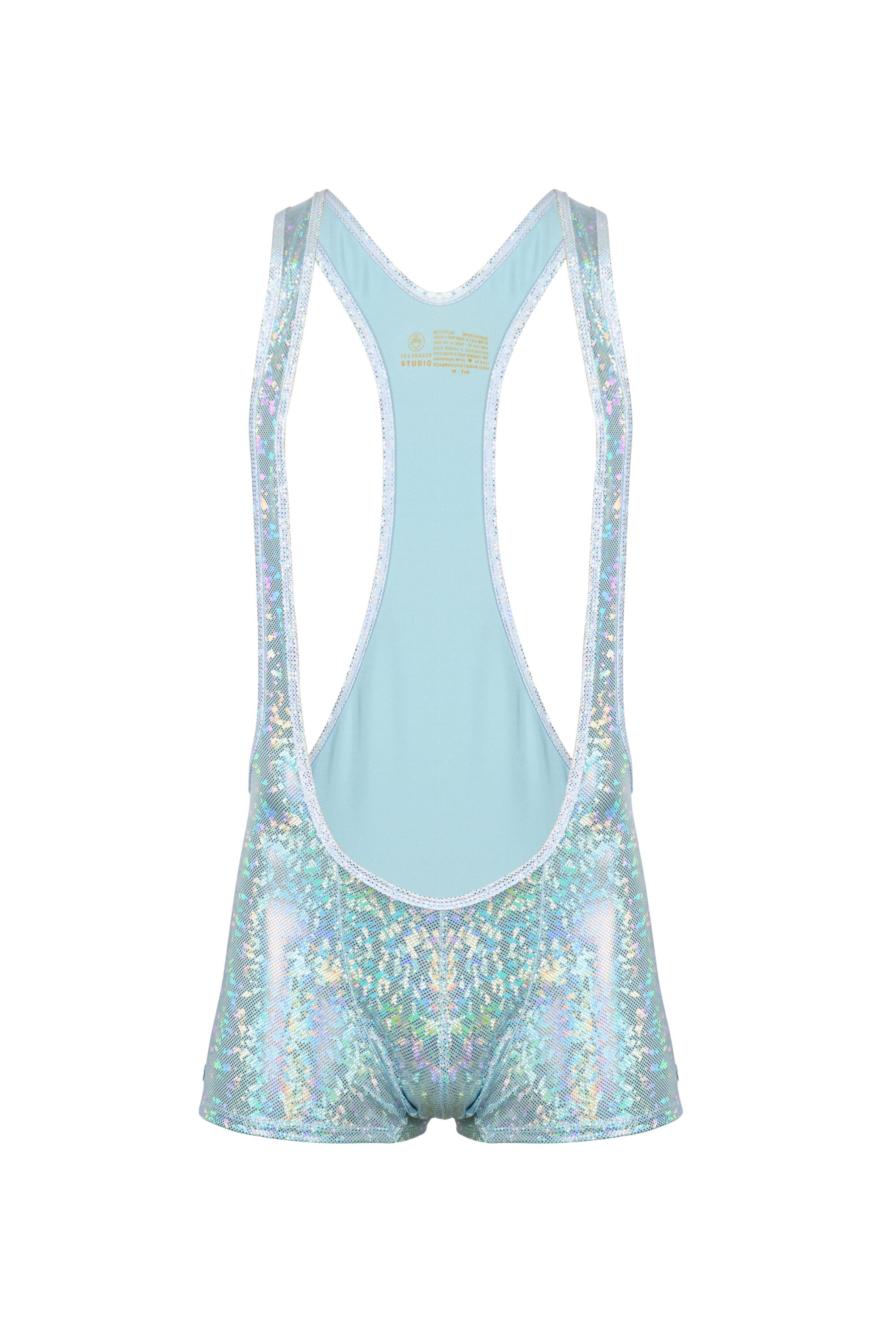 Holographic Mens Wrestling Singlet | 13 Colors Mens Jumpsuits SEA DRAGON STUDIO