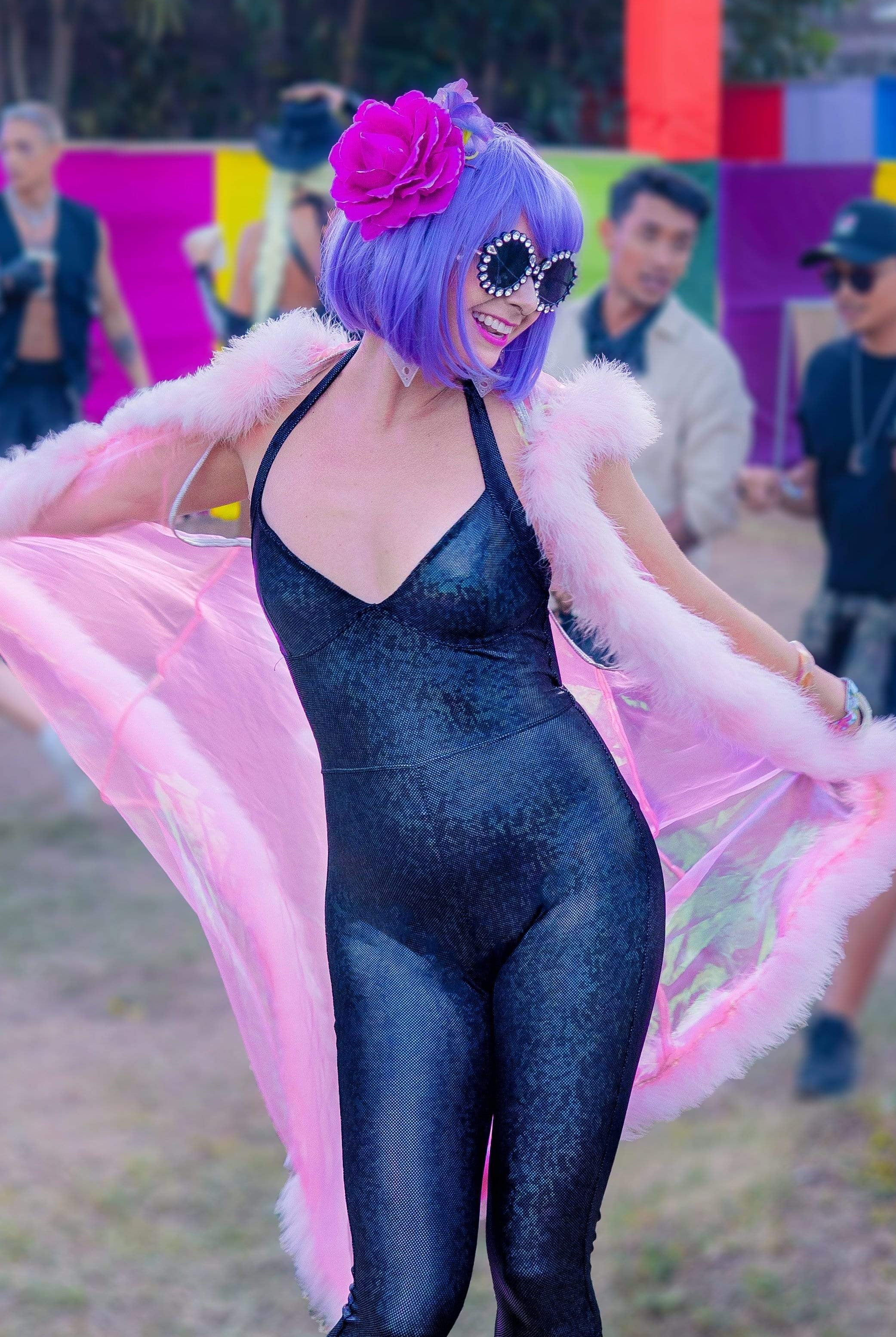 Mustang Sally Holographic Catsuit | 13 Colors Womens Jumpsuits SEA DRAGON STUDIO