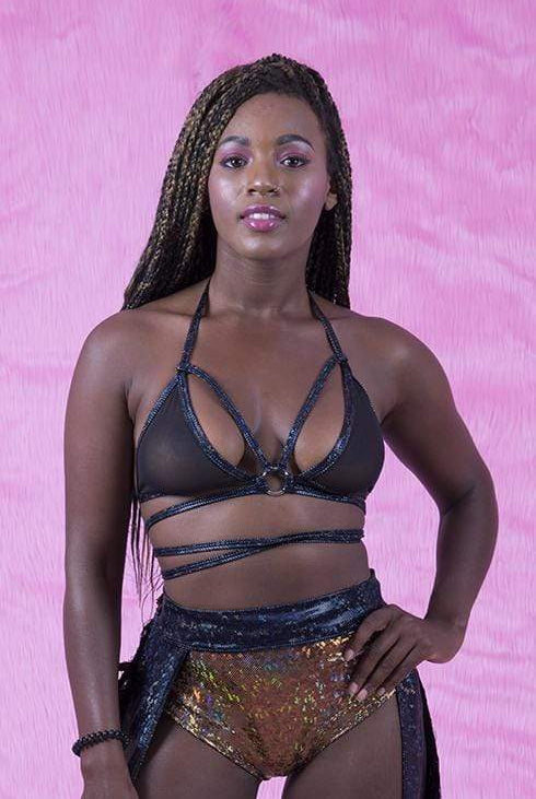 Mesh Triangle Top | 3 Colors Womens Tops SEA DRAGON STUDIO