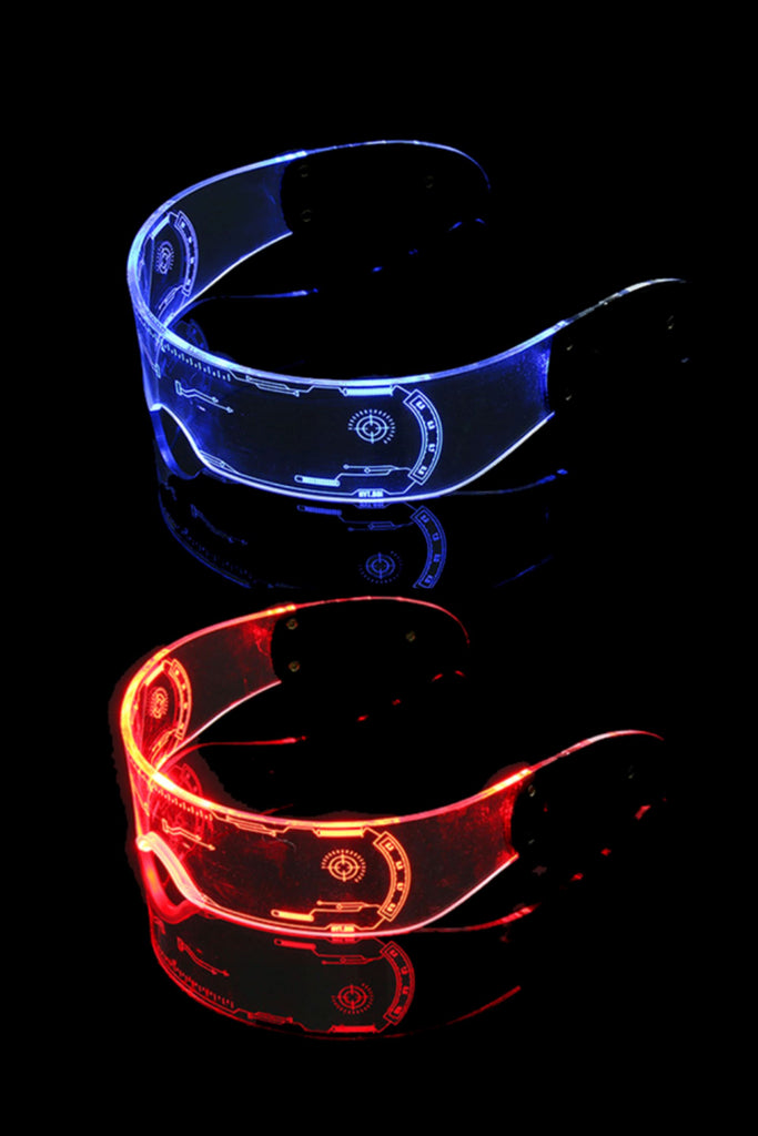 Cyberstar Color Change Light Up LED Glasses Eyewear SEA DRAGON STUDIO 