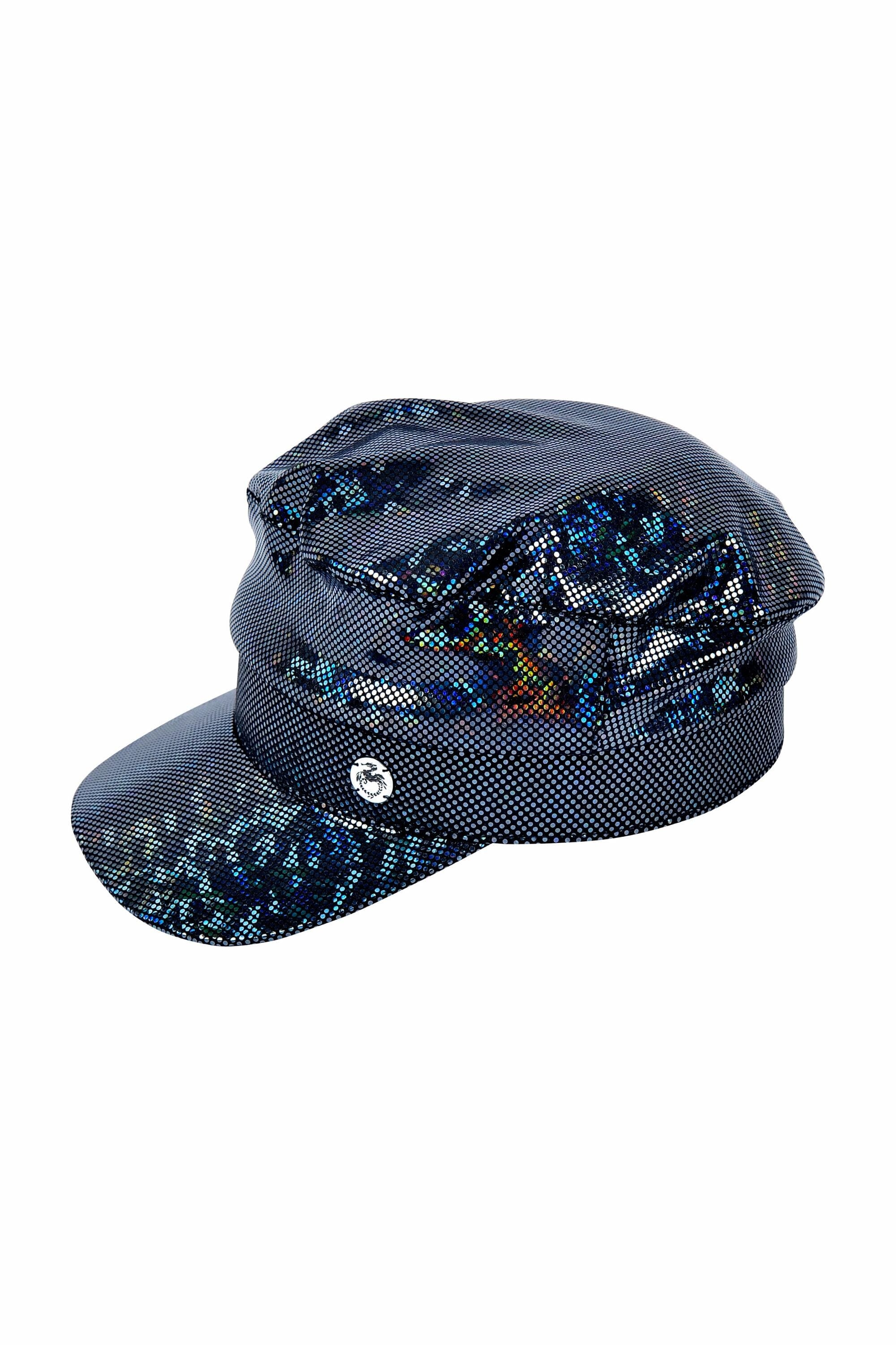 Holographic Good News Cap | 13 Colors Headwear SEA DRAGON STUDIO Midnight Inferno (Black) Small (55cm or 21 ²¹/₃₂")
