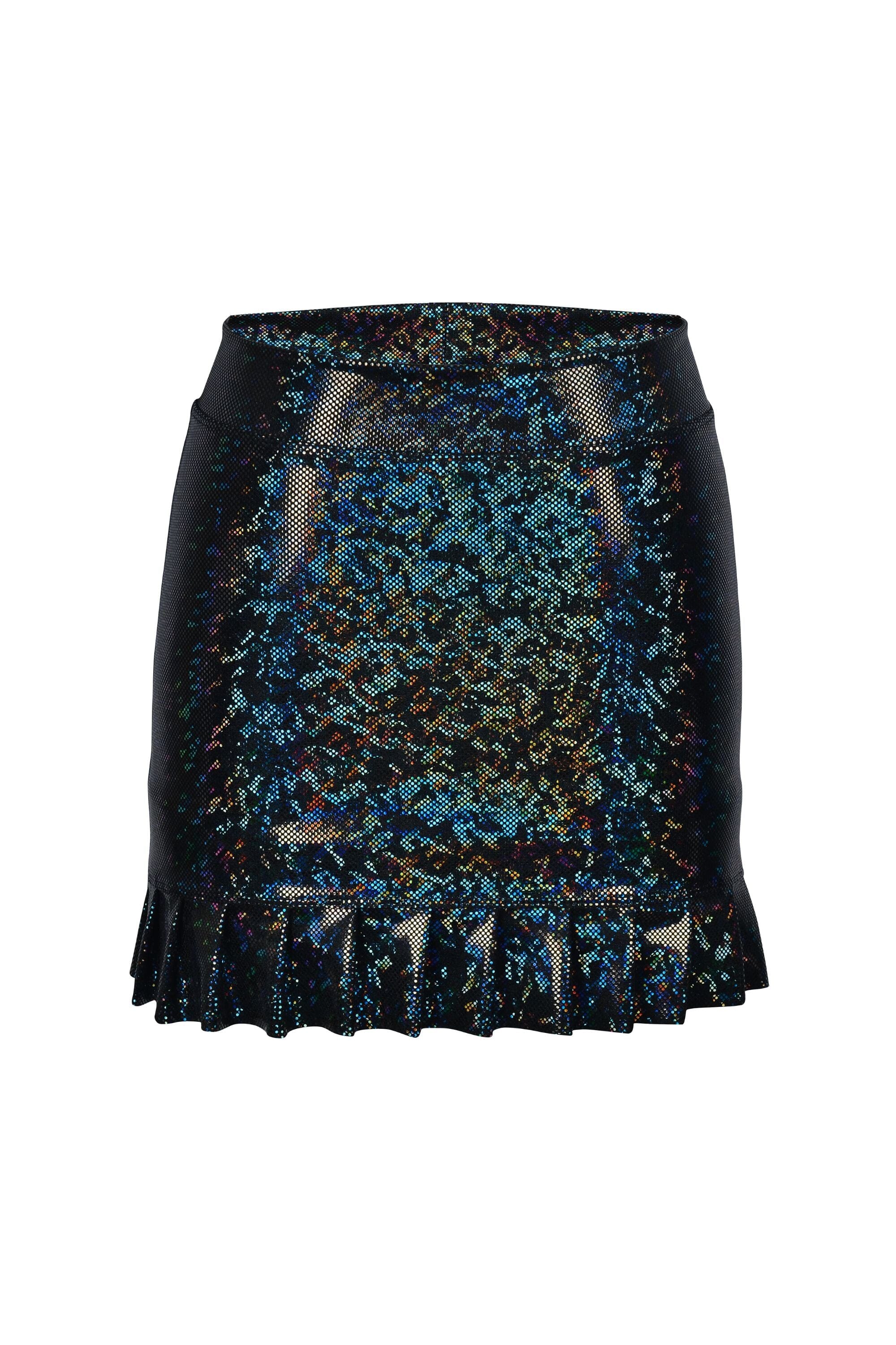Holographic Cheap Frills Skirt | 13 Colors Womens Bottoms SEA DRAGON STUDIO