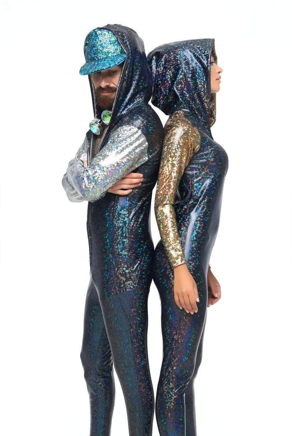 Holographic Jumpsuit - Women's Jumpsuits From Sea Dragon Studio Festival & Rave Outfits Collection