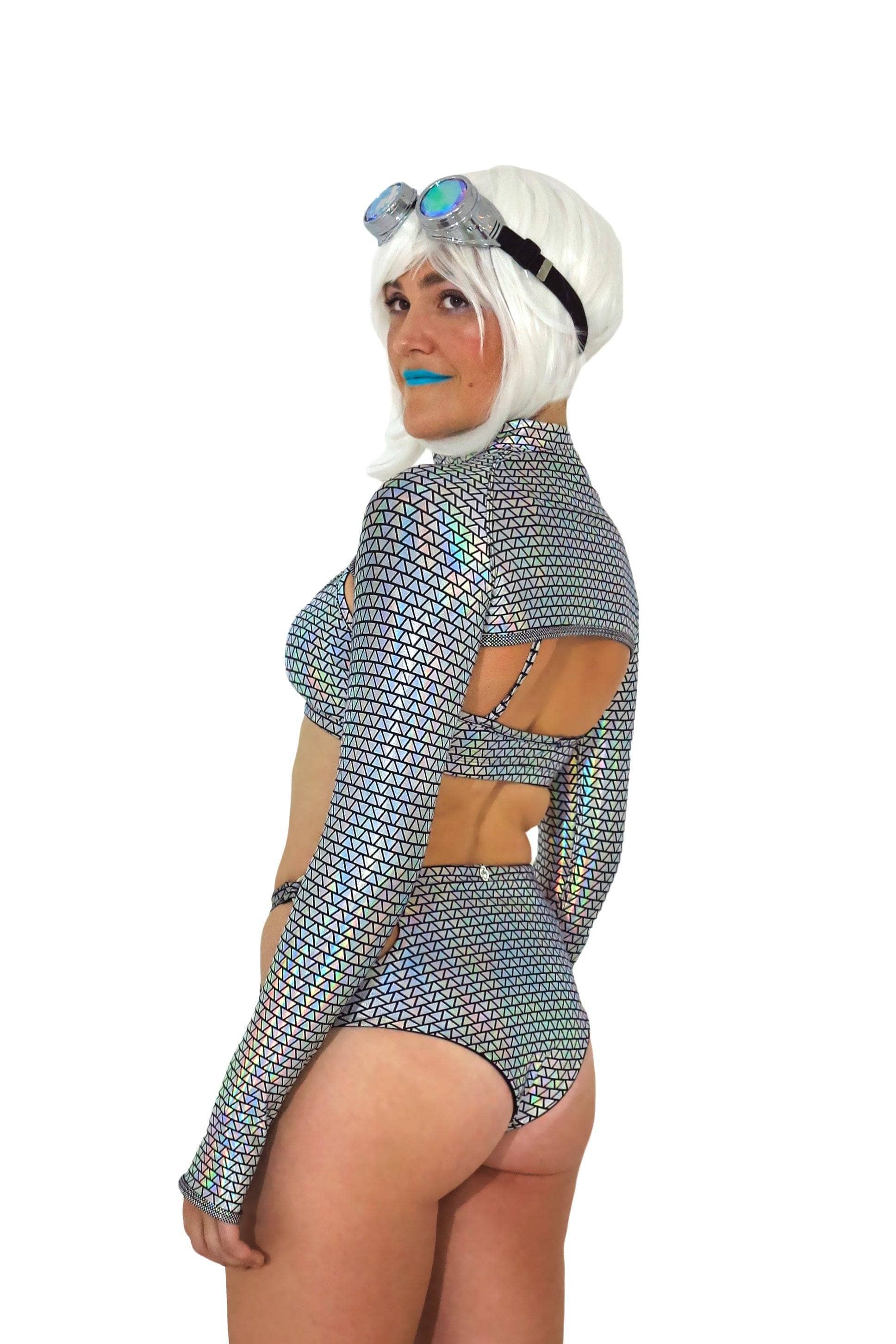 Prismatic Ring Side Hot Pants Womens Bottoms SEA DRAGON STUDIO XSMALL