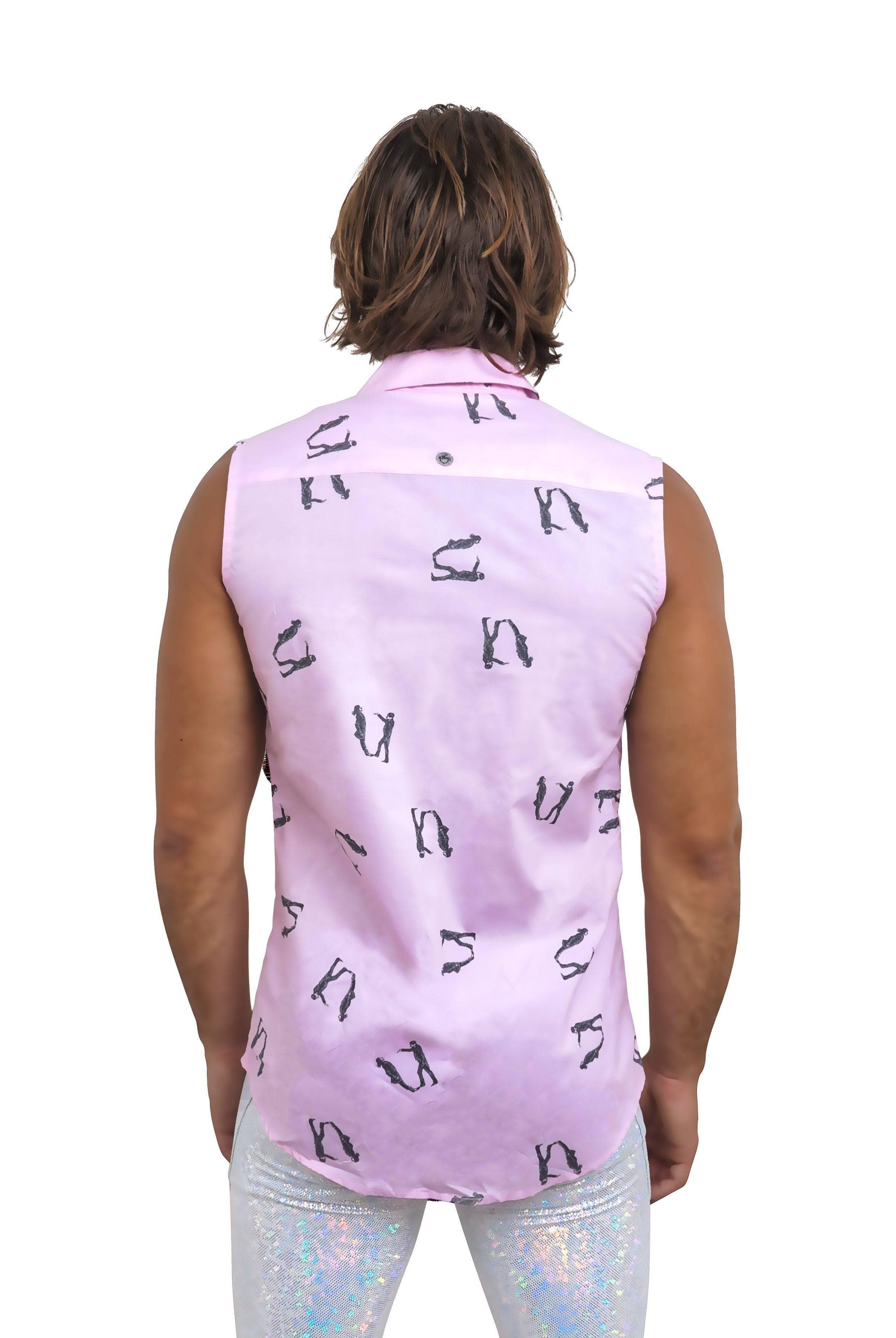 The Force Disco Tuxedo Shirt Mens Tops SEA DRAGON STUDIO