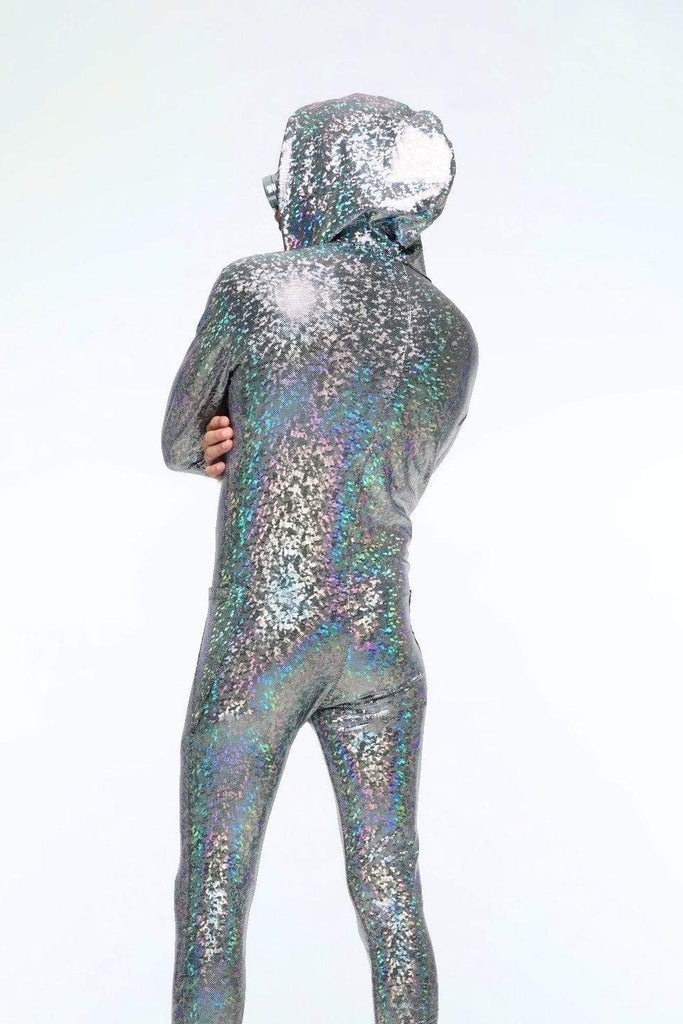 Mens Holographic Jumpsuit - Men's Jumpsuit From Sea Dragon Studio Festival & Rave Outfits Collection