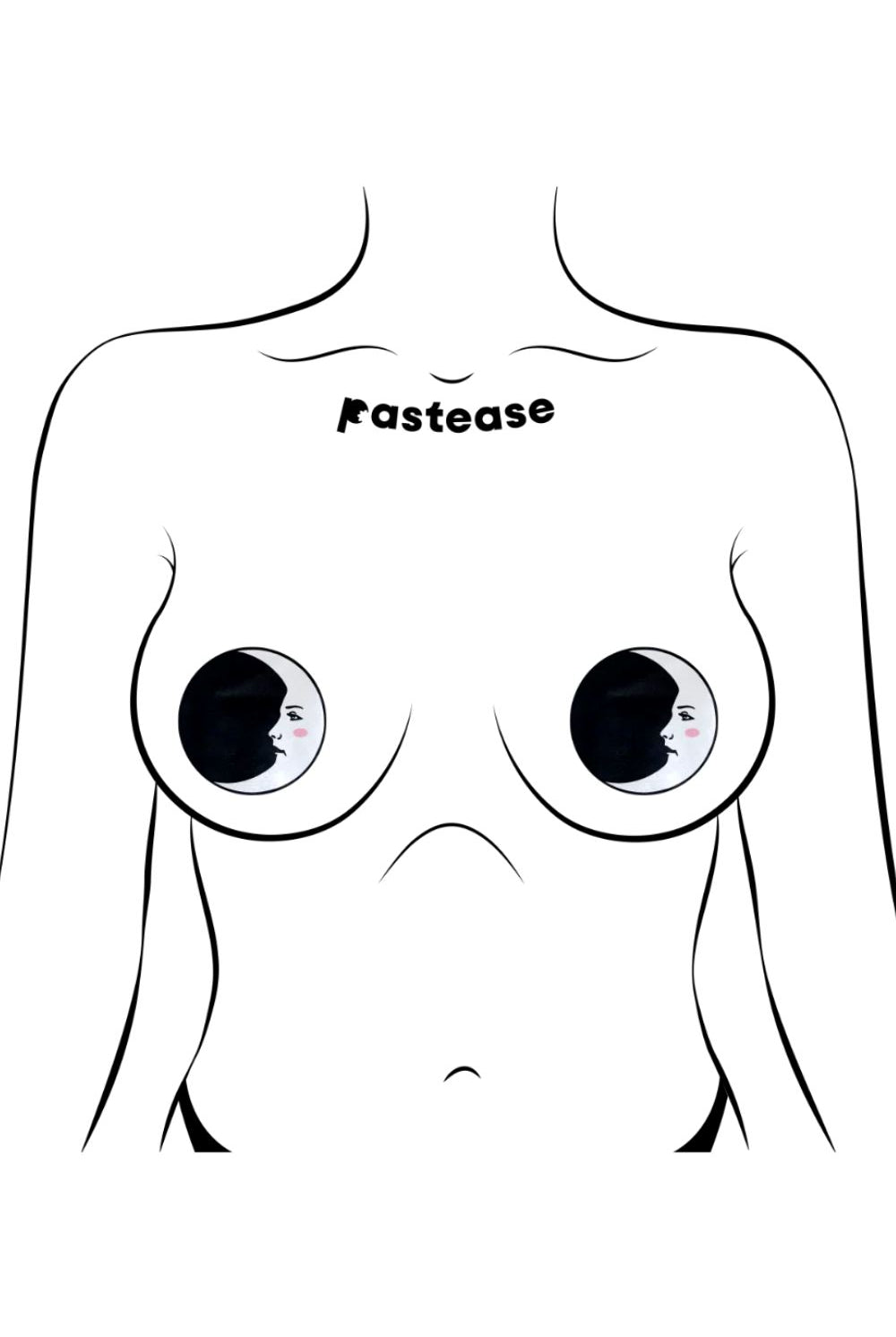 Man in the Moon Nipple Pasties Pasties PASTEASE
