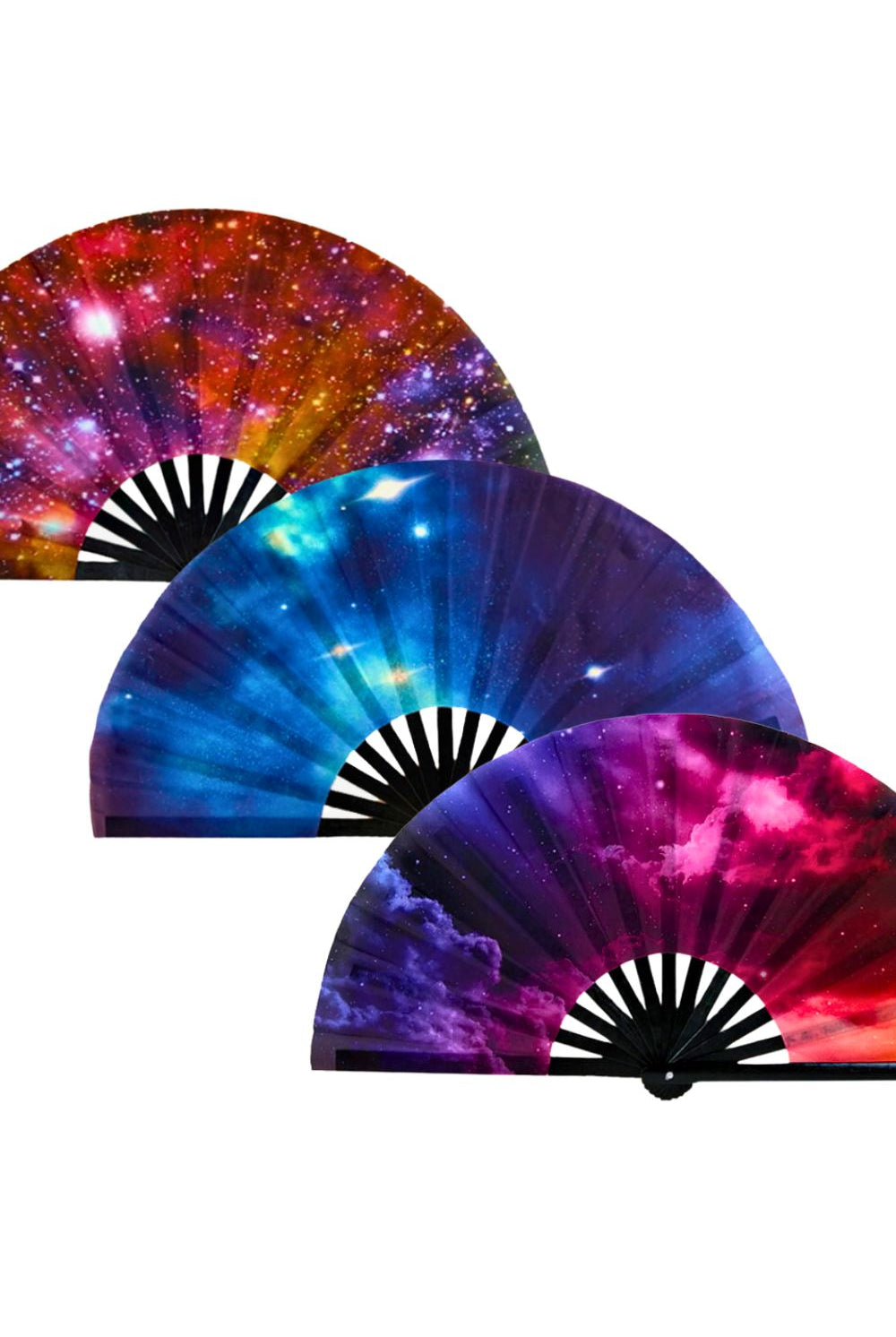 XL Galaxy Hand Fan | 3 Colors Accessories Other Sea Dragon Studio