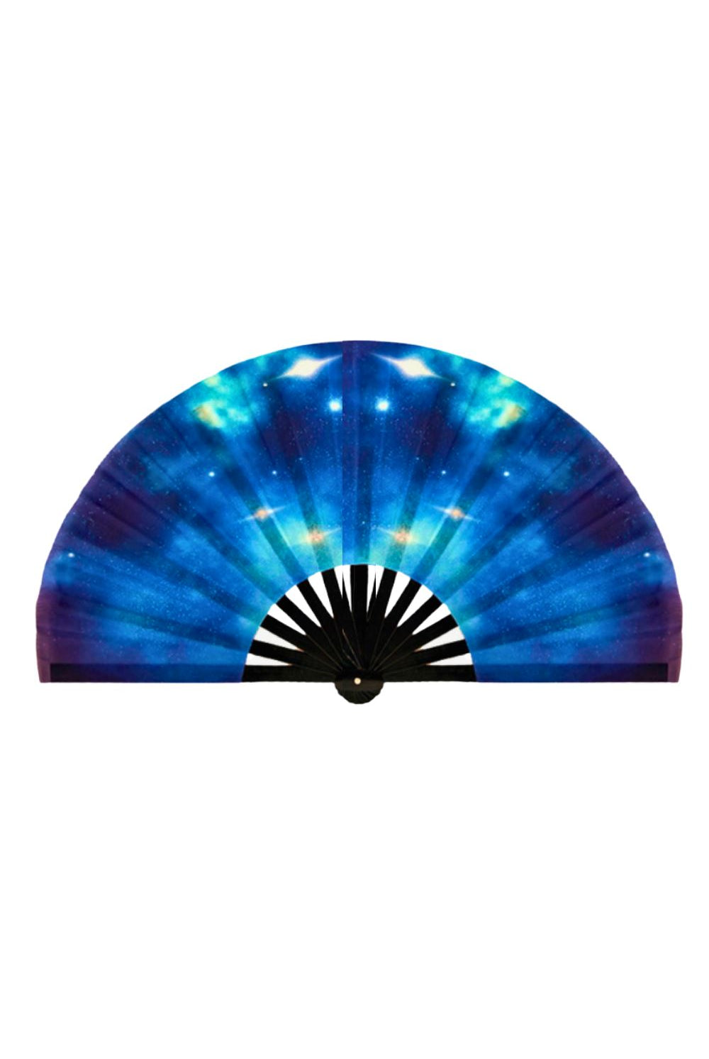 XL Galaxy Hand Fan | 3 Colors Accessories Other Sea Dragon Studio Cosmic Waves
