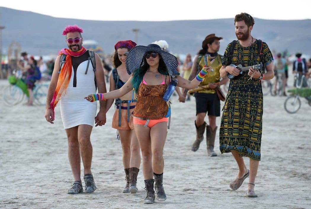 Burning Man’s Fashion Is Wild, but There Are Rules