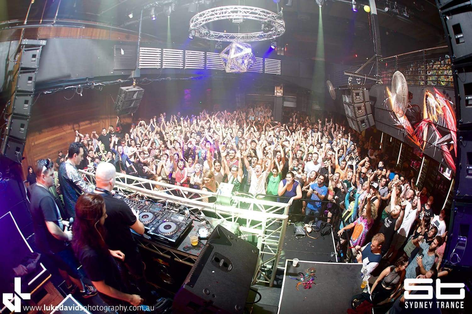 DJ Lui Raptor Crushes It in Sea Dragon Opening for Infected Mushroom in Sydney