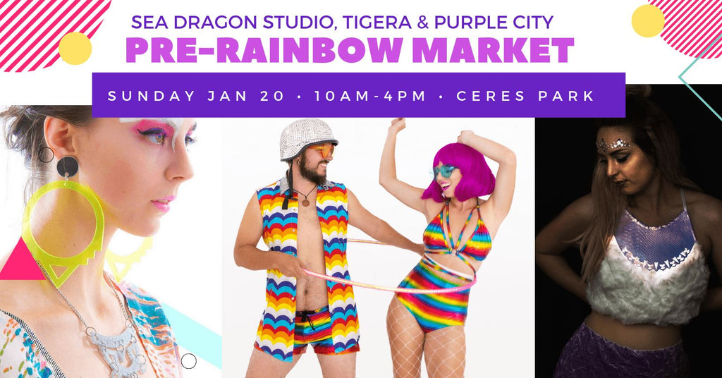 Pre-Rainbow Market with Sea Dragon Studio, Tigera Designs & Purple City Wear