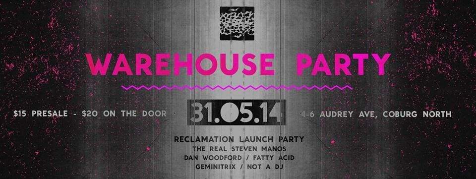 Reclamation Artists Warehouse Launch Party & Fundraiser