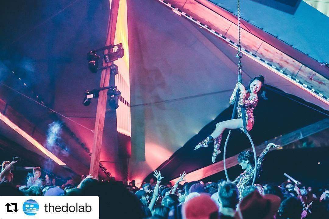 The Furies LA performing in Sea Dragon at Coachella