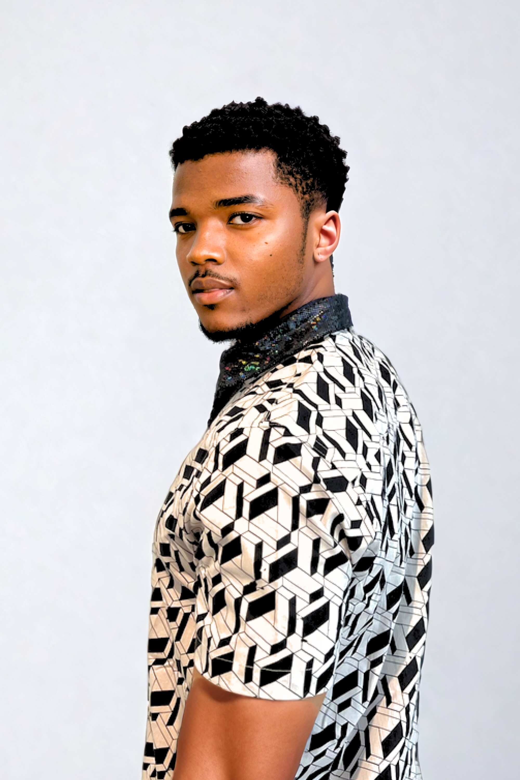 Matrix Short Sleeve Shirt Mens Tops SEA DRAGON STUDIO 
