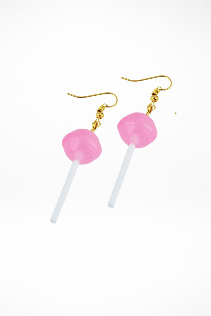 Sugar Rush Lollipop Drop Earrings Jewelry BAD INFLUENCE BOUTIQUE Pink Lemonade 