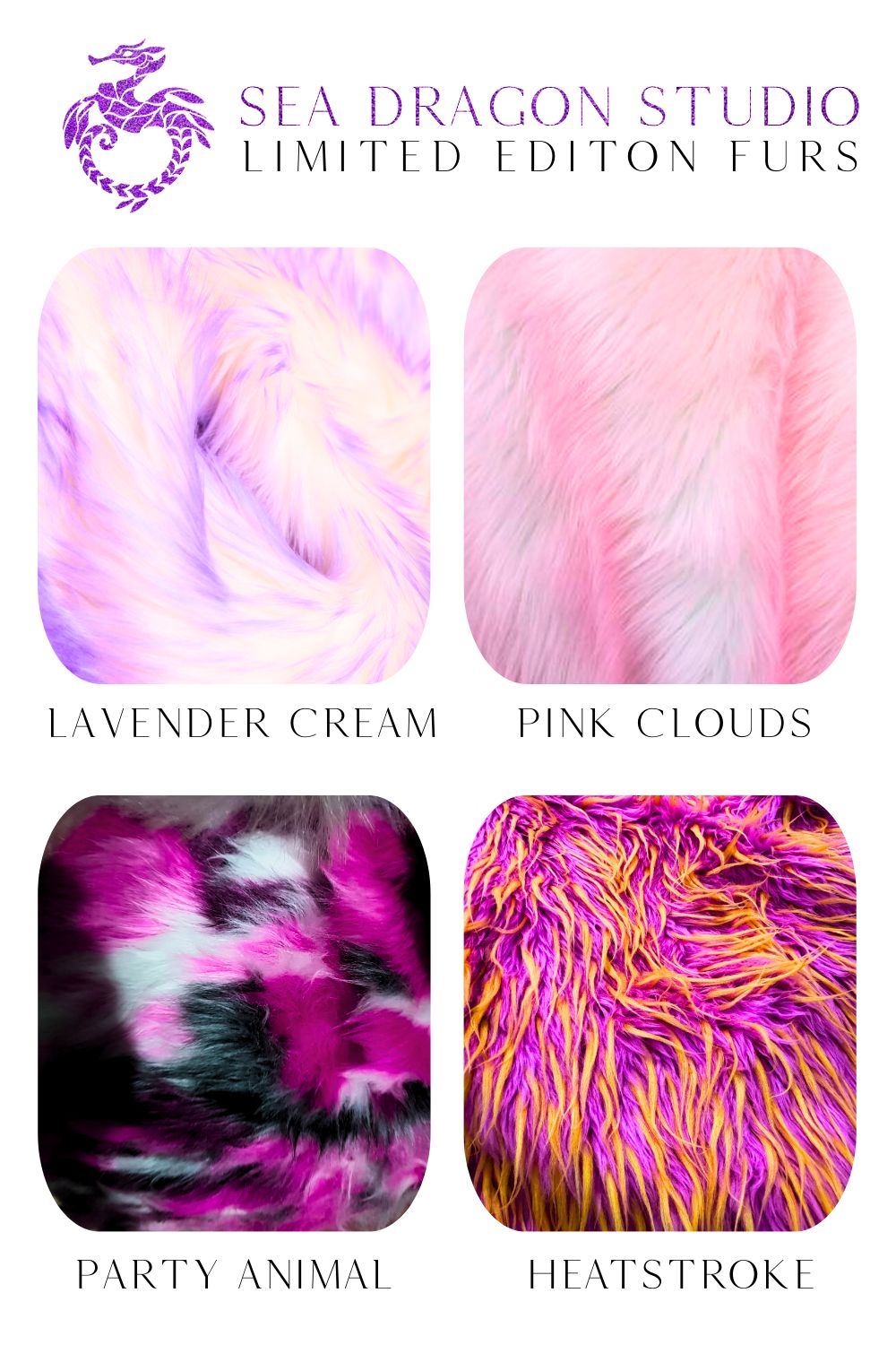 Reversible Candy Flip Fur Vest Womens Vests SEA DRAGON STUDIO 