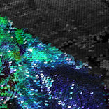 Matte Black to PeacockMatte Black to Peacock Flip Sequins