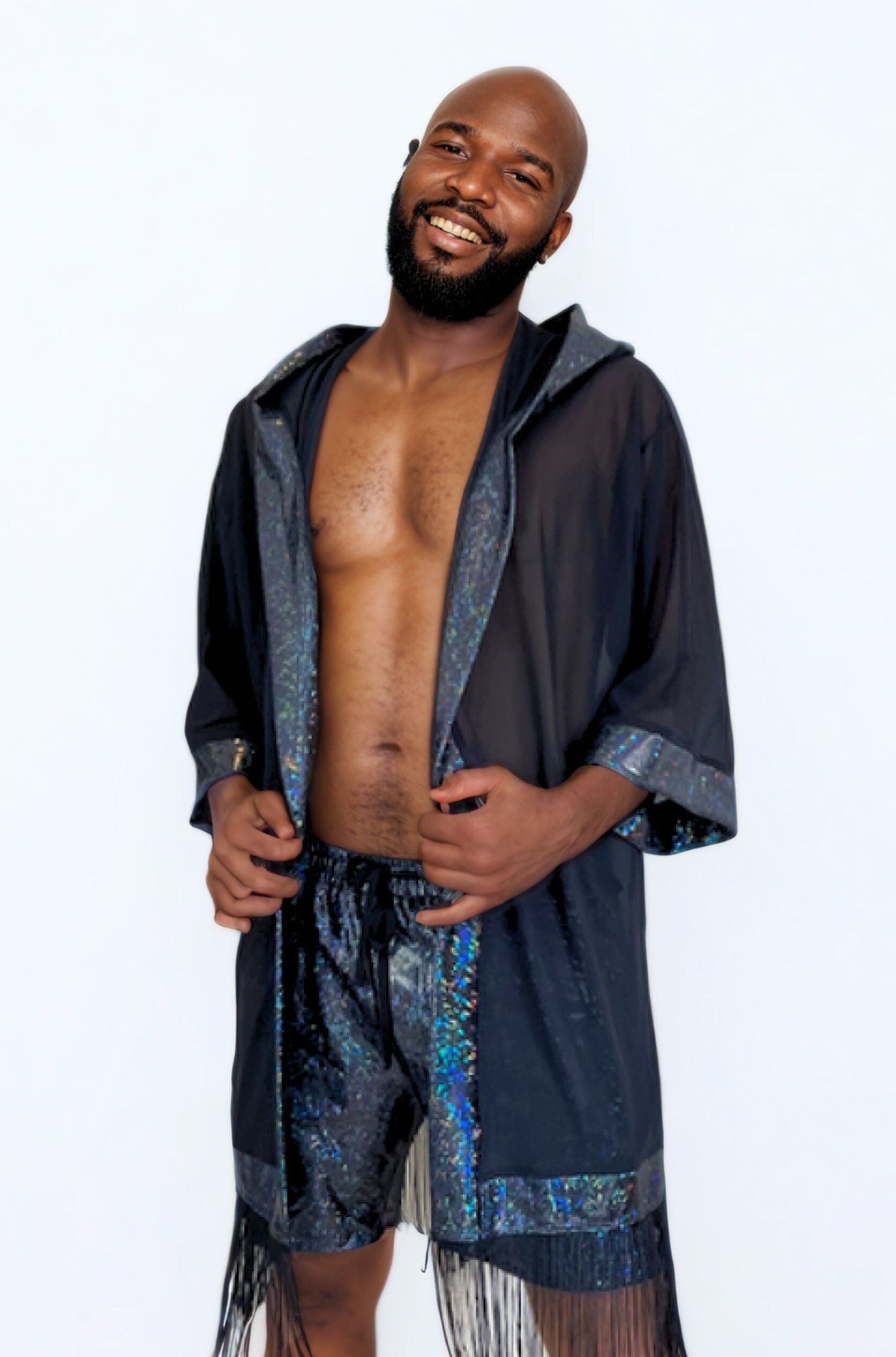 Ultimate Mens Rave Shorts Mens Rave Outfits Sea Dragon Studio