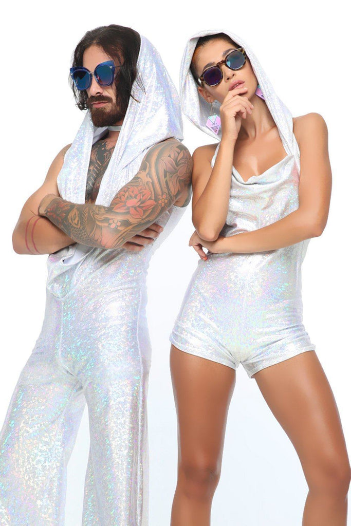 Holographic Playsuit | 13 Colors - Womens Jumpsuits