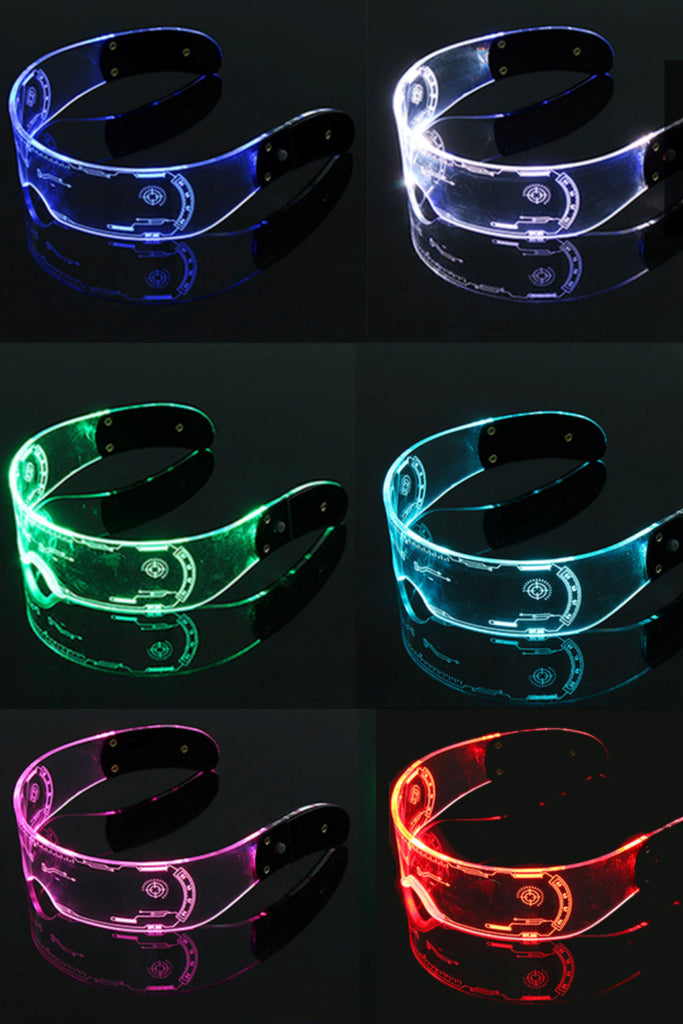 Cyberstar Color Change Light Up LED Glasses Eyewear SEA DRAGON STUDIO 