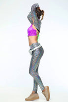 Holographic Shrug - Women's Tops From Sea Dragon Studio Festival & Rave Gear Collection