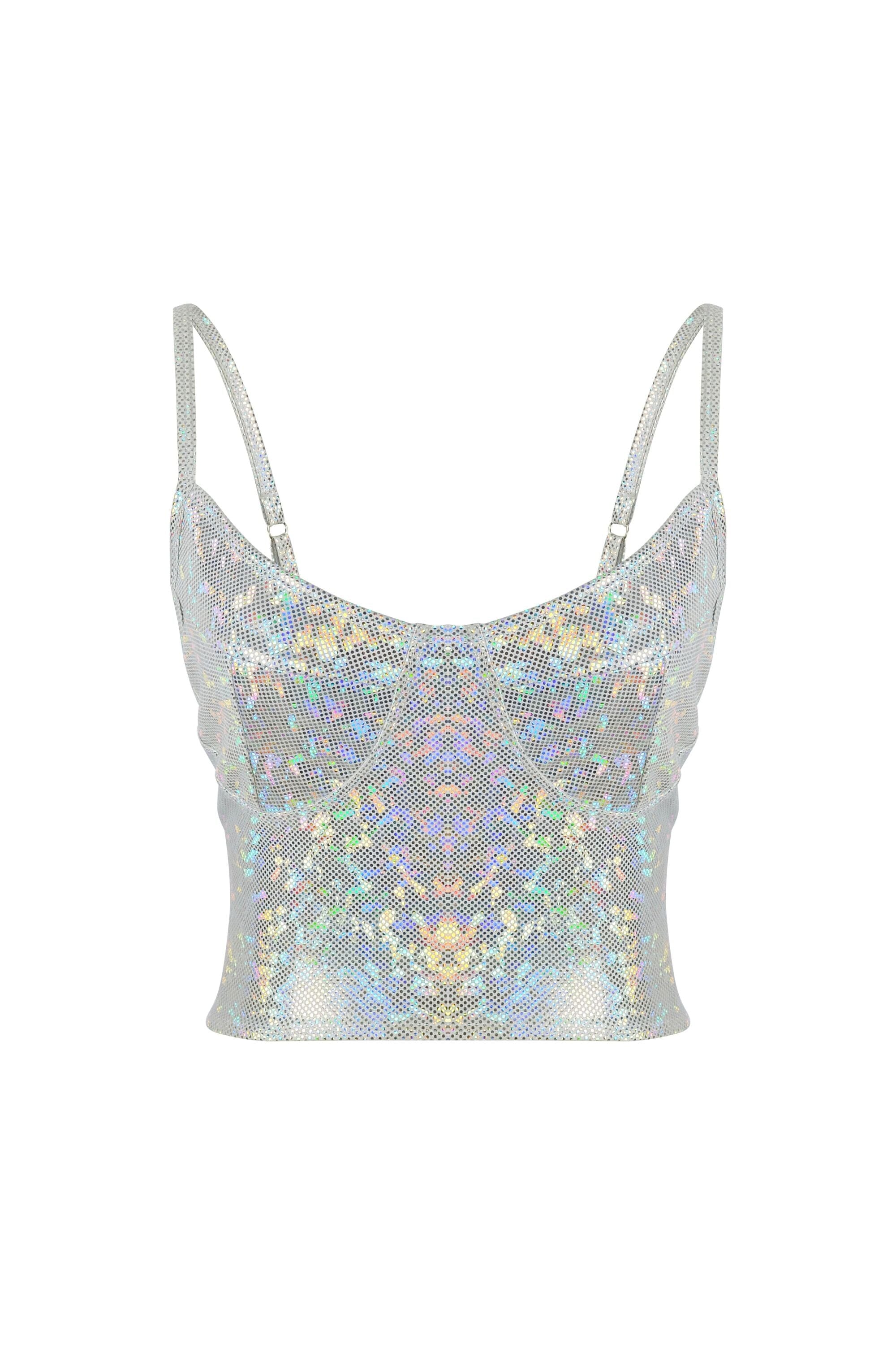 Harlot Bustier Top | 13 Colors Womens Tops SEA DRAGON STUDIO Playa White XSMALL 