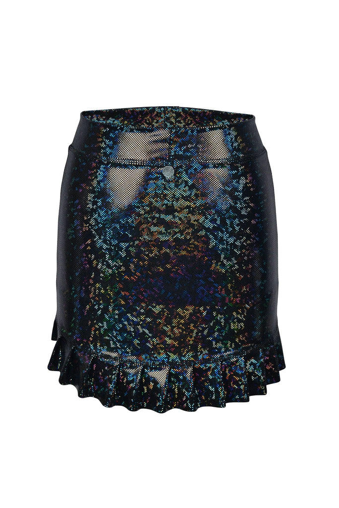 Holographic Cheap Frills Skirt | 13 Colors Womens Bottoms SEA DRAGON STUDIO 