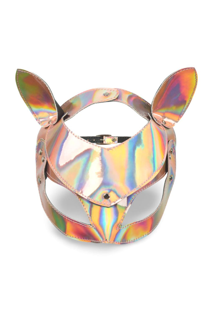 Holographic Cat Mask Headwear Sea Dragon Studio 