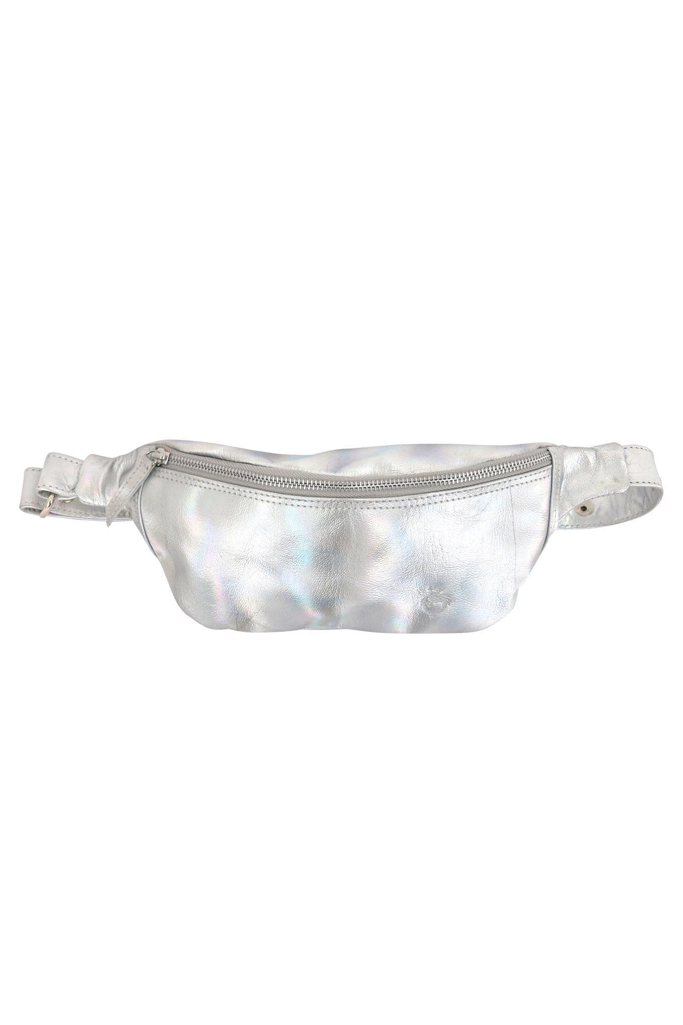 Holographic Leather Bum Bag Belt Leather SEA DRAGON STUDIO 