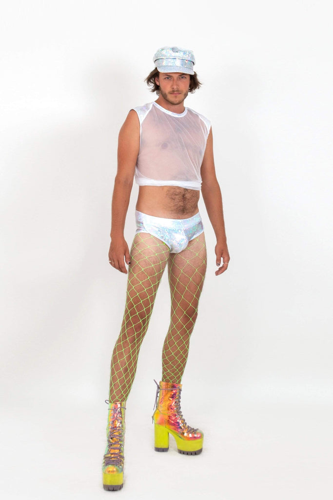 Mens Holographic Bikini Briefs | 13 Colors Mens Bottoms SEA DRAGON STUDIO 