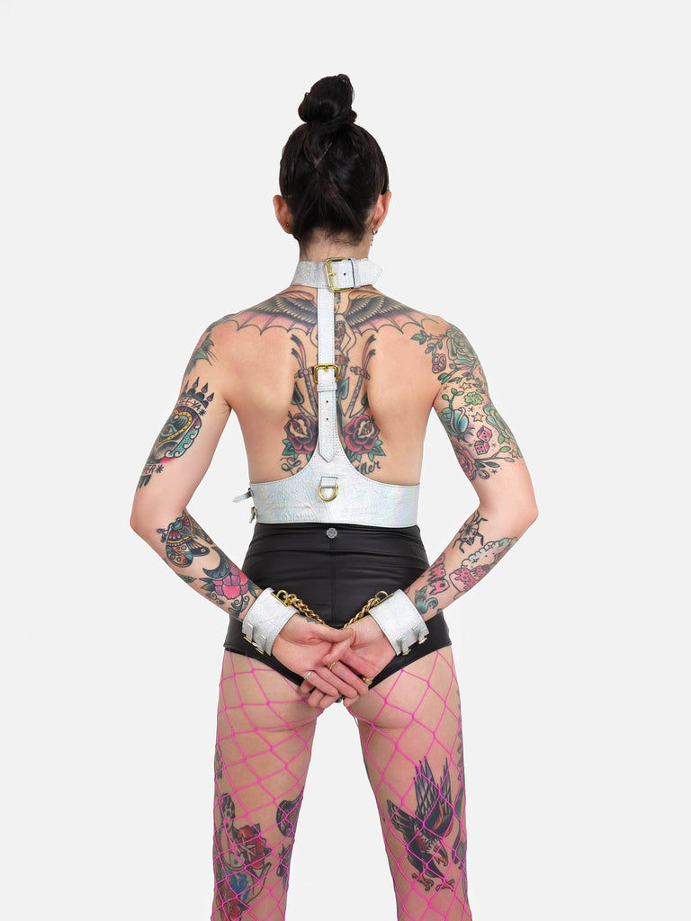 Keeper Holographic Leather Harness Leather HOLOSEXUAL 
