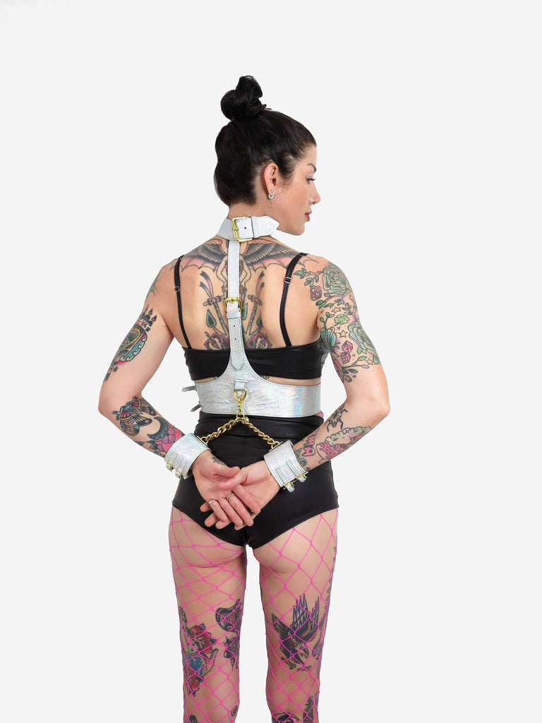 Keeper Holographic Leather Harness Leather HOLOSEXUAL 