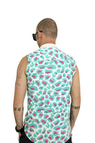Mens Techno Leopard Shirt Mens Tops SEA DRAGON STUDIO 