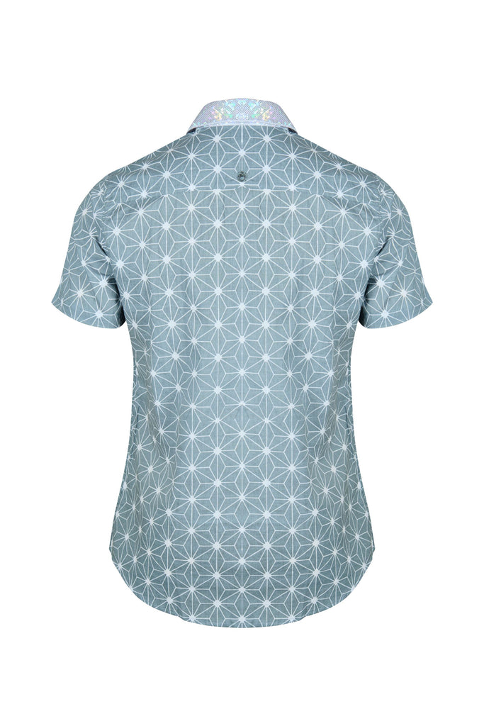 Starburst Short Sleeve Shirt Mens Tops SEA DRAGON STUDIO 