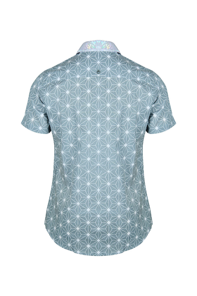 Starburst Short Sleeve Shirt Mens Tops SEA DRAGON STUDIO 